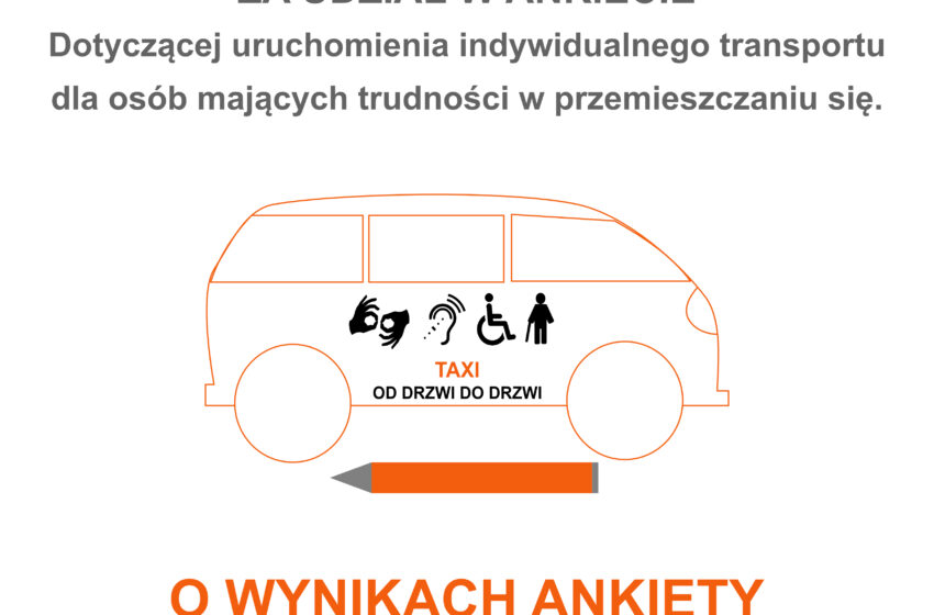 dziękujemy za udział w ankiecie dotyczące indywidualnego transportu dla osób mających trudności w samodzielnym przemieszczaniu się. Wyniki ankiety ukażą się do 15 maja na stronach MGOPS - UMIG oraz w mediach społecznościowych. Samochód TAXI